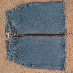 Jean Skirt